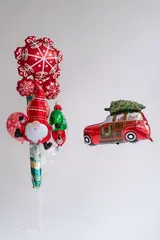 Сет гелиевых шаров Новогодний бум