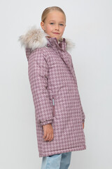 пальто  для девочки  ВК 38115/н/2 ГР