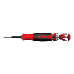Отвертка с насадками LiftUP-25 SL/PH/PZ/TORX/HEX 12шт Wiha 3803-02021 38601