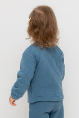 жакет  для девочки  КР 302549/капитанский синий к561