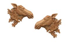 Силиконовый молд Лось левый и правый . малый Набор 2 шт