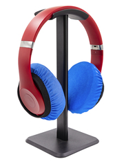 Многоразовые пылезащитные чехлы для наушников из ткани на резинке (9-10.5см)