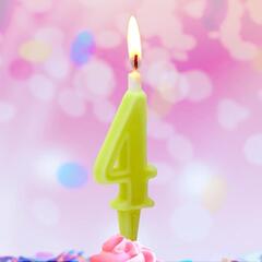 Свеча-цифра тортовая 