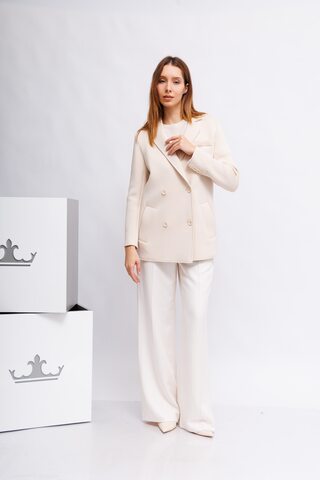 Marc Aurel Пальто из скуба-джерси