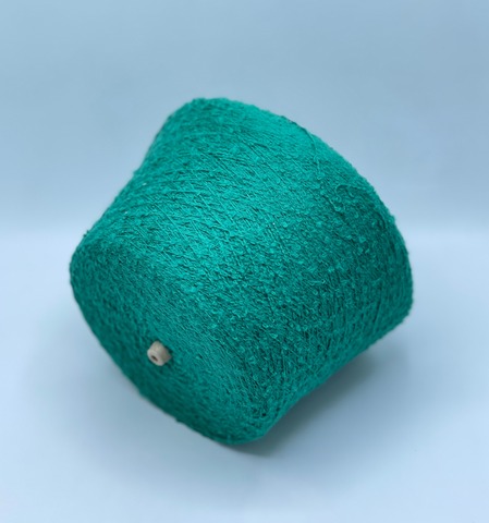 Бобинная пряжа, Aton. 620м, 100%Хлопок, Бриллиантово-зеленый(677)арт.37643