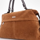 Сумка Саломея 110 эко-замша миндаль