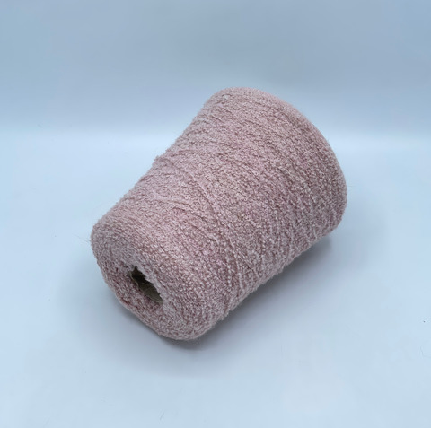 Бобинная пряжа, ≈600м. альпака/шерсть/полиамид, Розовый меланж, 38959