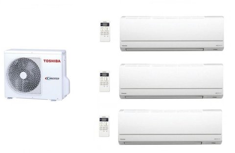 Мульти сплит-система Toshiba RAS-3M18S3AV-E + RAS-07EKV-EE*3