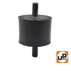Виброгаситель UNITED PARTS для виброплиты, D52xH40мм; шпильки M10x1,25; L27мм-L22мм (90-0284)