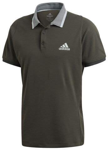 Теннисное поло Adidas Freelift Polo M - legend earth/green tint