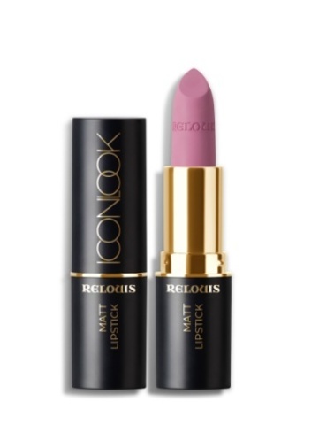 RELOUIS Помада губная матовая ICON LOOK тон:06 яркий розовый