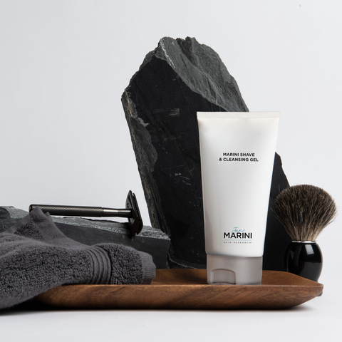 JAN MARINI Shave & Cleansing Gel Мужской гель для умывания и бритья с  увлажняющим и восстанавливающим действием, 148 мл