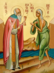 Мария Египетская и Зосима