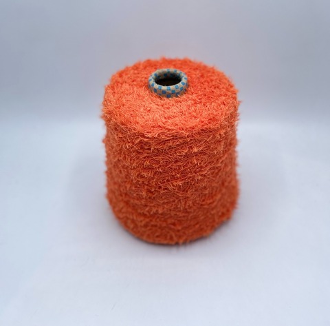 G&G Filati (пр.Италия),art-Tagliatino 230м/100гр, 100%Хлопок ,цвет-Оранжевый. арт.34223