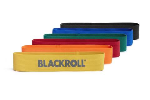 Набор текстильных мини-эспандеров BLACKROLL® LOOP BAND 32 см (6 шт.)