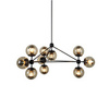 Люстра Modo Chandelier 10 Globes Black