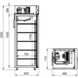 фото 4 Шкаф морозильный Аркто F0.7-S на profcook.ru
