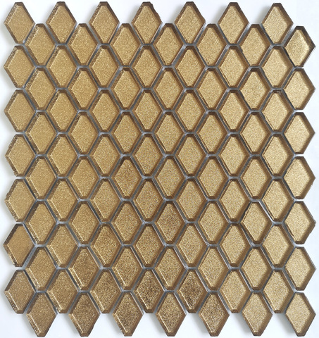Мозаика LeeDo: Alchimia - Diamanti d'oro 28,2x31x0,6 см (чип 24x42x6 мм)