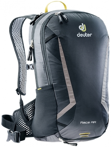 Картинка рюкзак велосипедный Deuter Race Air 10 Black - 1