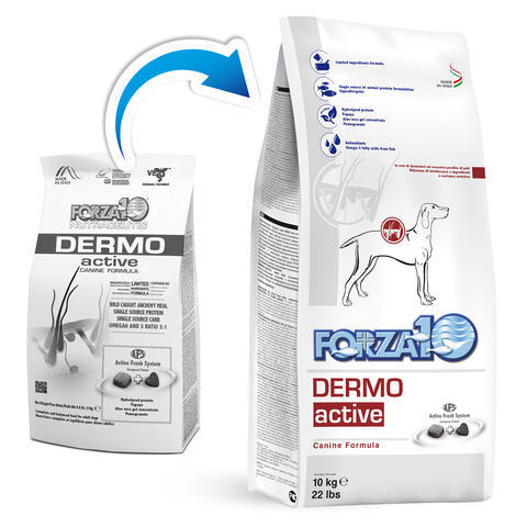 купить FORZA10 ActiveLine DOG Dermo Active сухой корм для взрослых собак всех пород с патологиями кожного покрова