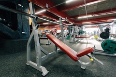 Олимпийская скамья с положительным наклоном для жима Aerofit IFOIB