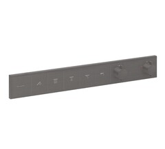 Hansgrohe RainSelect 15384340 Термостатический смеситель для ванны для 5 потреб. (чёрный хром шлифованный) фото