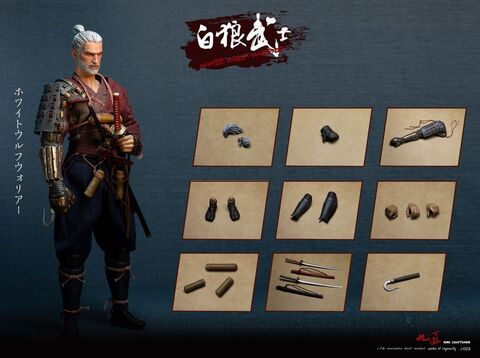 Фигурка Геральт Ронин масштаб 1/6 Ведьмак Nine Craftsmen