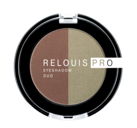 RELOUIS Тени Pro Eyeshadow DUO двойные тон 110