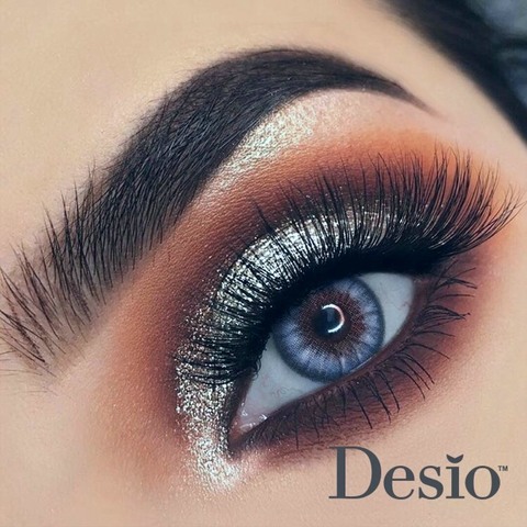 Синие линзы Desio™  ICY BLUE