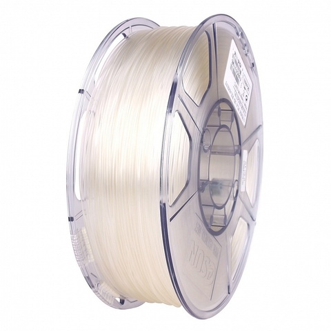 Катушка пластика PLA ESUN 1.75 мм 1кг., прозрачная