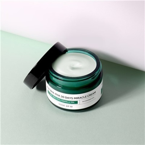 Увлажняющий себорегулирующий крем для проблемной кожи Some By Mi AHA-BHA-PHA 30 Days Miracle Cream 50 мл