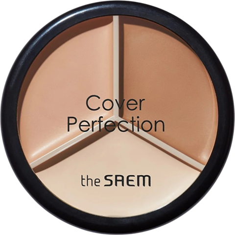 The Saem Cover Perfection Triple Pot Concealer Консилер