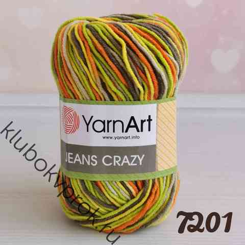 YARNART JEANS CRAZY 7201,