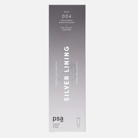 PSA SILVER LINING Dioic & Willowherb Clarifying Cream Крем с диоевой кислотой и экстрактом кипрея против несовершенств, 50 мл