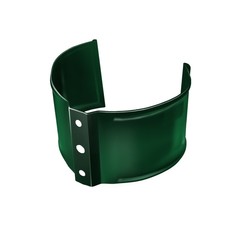 Кронштейн трубы на кирпич ф90 (RAL 6005-зеленый мох)