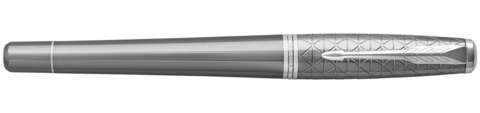 Ручка перьевая Parker Urban Premium, Silvered Powder CT, F (1931595)