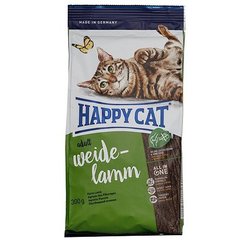 Happy Cat Supreme Adult сухой корм для кошек с нормальной потребностью в энергии (ягненок) 300г