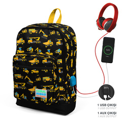 Çanta \ Bag \ Рюкзак CORAL HIGH SIRT ÇANTA(USB+AUX SOKETLİ) 23288