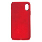 Силиконовый чехол Silicon Case WS для iPhone X, Xs (Красный)