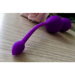 Вагинальные шарики Alive U-Tone фиолетовые