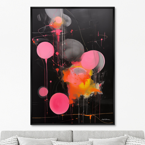 ArtNoMore - Репродукция картины на холсте Universe, planetary motion, No 2, 2024г.