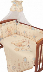 Комплект в кроватку "Mika" (голубой)