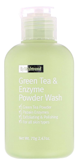 By Wishtrend Green Tea & Enzyme Powder Wash энзимная пудра с зелёным чаем 70г