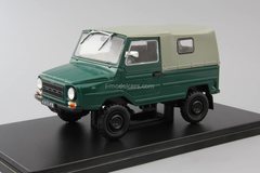 LUAZ-969M Volyn dark green 1:24 Legendary Soviet cars Hachette #33