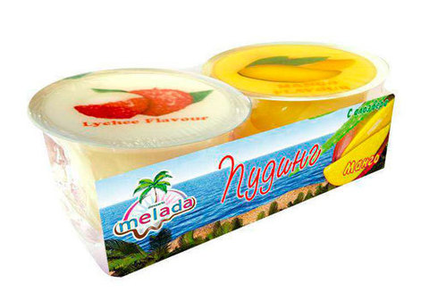 Пудинг "Melada" манго и личи, 220г