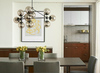 Люстра Modo Chandelier 10 Globes Black