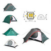 Картинка палатка туристическая Talberg Explorer 2 pro зеленый - 3