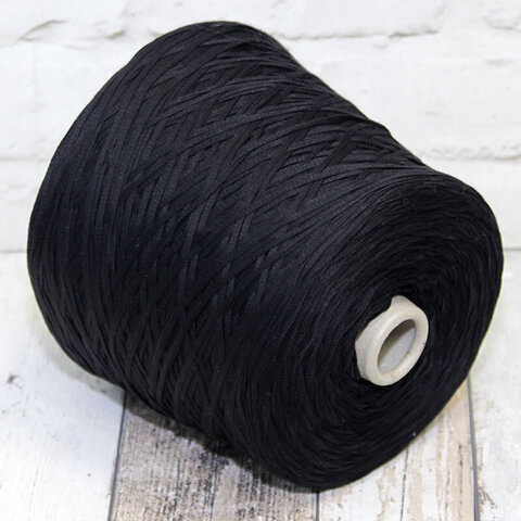 Ленточный хлопок EMILCOTTONI / RIBBON 160 черный