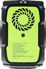 Электростанция портативная Cactus CS-PCS144-EC5 40000mAh 5A 2xUSB черный/зеленый