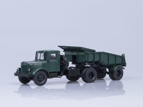 MAZ-200V with semitrailer MAZ-5232V green AutoHistory 1:43